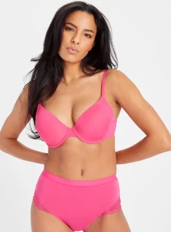 Magenta Padded T-Shirt Bra 42E