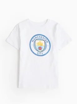 Manchester City Print Football T-Shirt 5 years