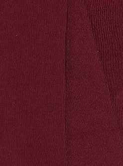 Maroon Cotton-Rich Tights 5 Pack - 5-6 years
