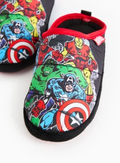 Marvel Avengers Character Print Slippers 6-7 Infant