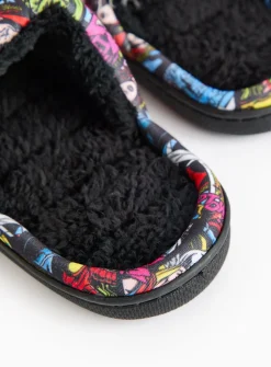 Marvel Comics Fleece Lined Sliders 10-11 Infant