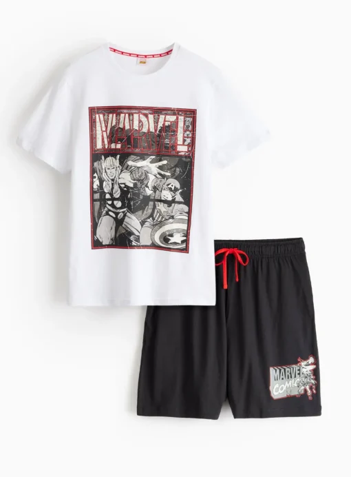 Marvel Comics Graphic Print Pyjamas XXL
