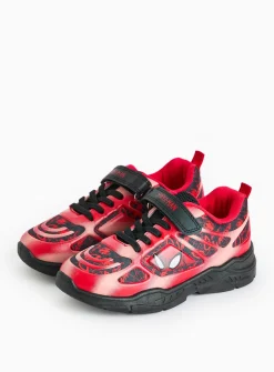 Marvel Spider-Man Character Red Trainers 10 Infant