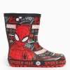 Marvel Spider-Man Character Print Rubber Wellies 8 Infant