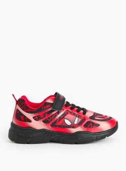 Marvel Spider-Man Character Red Trainers 10 Infant
