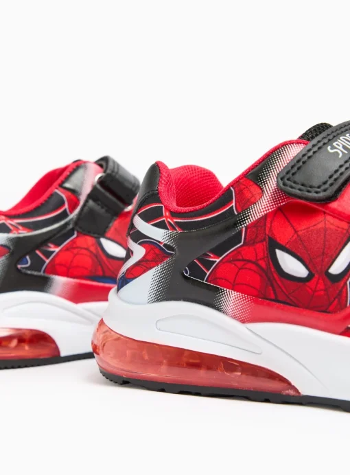 Marvel Spider-Man Red Character Print Trainers 5 Infant