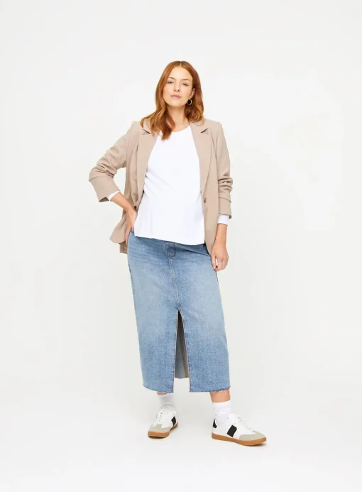 MATERNITY Nursing Long Sleeve Plain Top 2 Pack 22