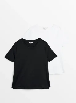 MATERNITY Nursing Plain Short Sleeve T-Shirt 2 Pack 22