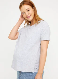 MATERNITY Nursing Plain Short Sleeve Top 2 Pack 20