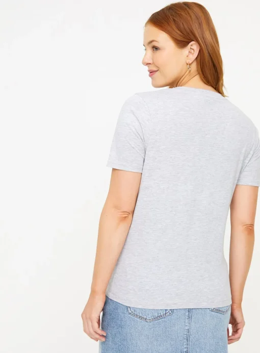 MATERNITY Nursing Plain Short Sleeve Top 2 Pack 20