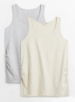 MATERNITY Vest Tops 2 Pack 18