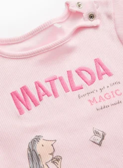Matilda Print Pink Pyjama Set 3-6 months