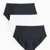Mesh Stripe Full Knickers 3 Pack 18