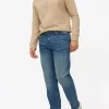 Mid Denim Straight Leg Jeans 30R