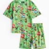Minecraft Print Short Sleeve Pyjama Set 8-9 years