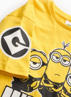 Minions Character Print Pyjama Set 3-4 years