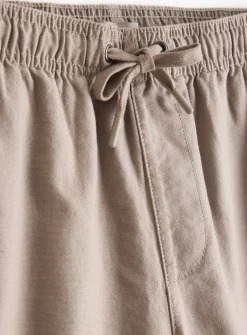 Mink Drawstring Cotton Shorts 44