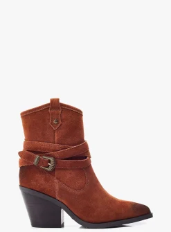 MODA IN PELLE Malatrex Casual Short Boots Dark Tan 5