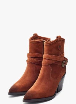 MODA IN PELLE Malatrex Casual Short Boots Dark Tan 5