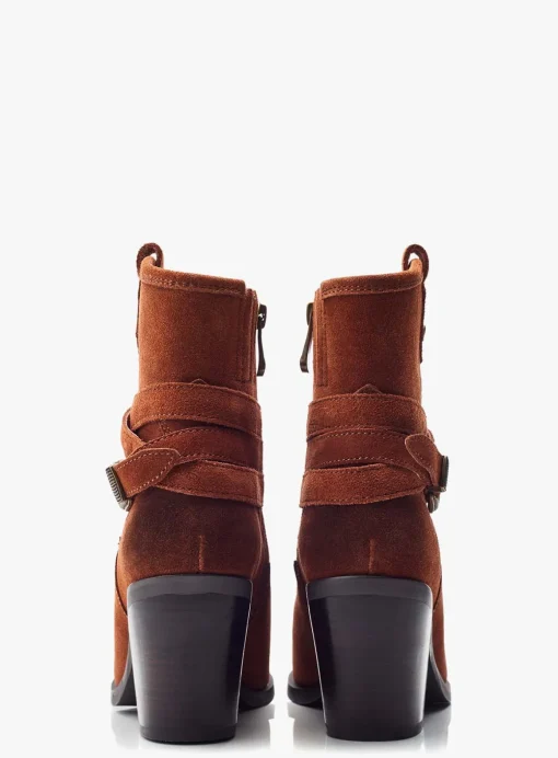MODA IN PELLE Malatrex Casual Short Boots Dark Tan 5