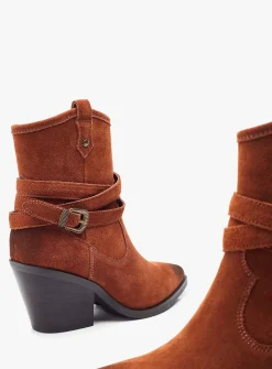MODA IN PELLE Malatrex Casual Short Boots Dark Tan 5
