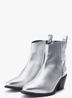 MODA IN PELLE Michele Smart Short Boots Silver 6