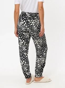 Mono Abstract Fleece Co-ord Pyjama Bottoms M