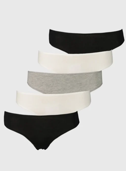 Mono Comfort Lace Brazilian Knickers 5 Pack 10