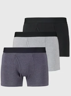Mono Fine Stripe Trunks 3 Pack M