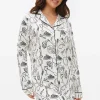 Mono Wine & Dine Printed Nightshirt S