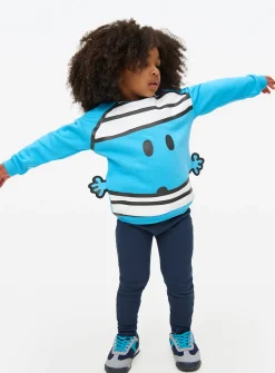 Mr Bump Blue Printed Sweatshirt 1-2 years
