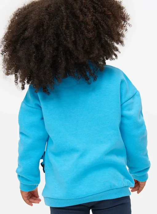Mr Bump Blue Printed Sweatshirt 1-2 years