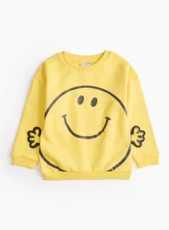 Mr Men and Little Miss Mr Happy Printed Sweatshirt 1-2 years