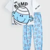 Mr Men Mr Bump Pyjama Set 3-4 years