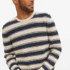 Nautical Comb Stripe Crew Jumper S