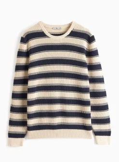Nautical Comb Stripe Crew Jumper S