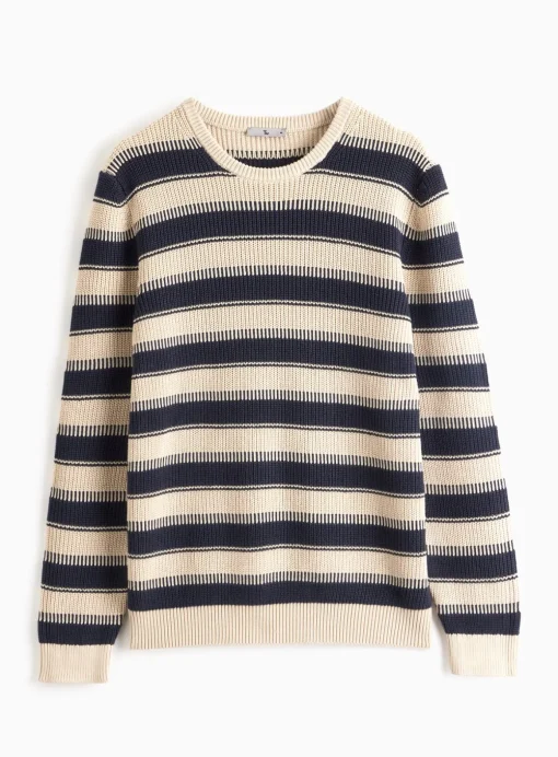 Nautical Comb Stripe Crew Jumper S