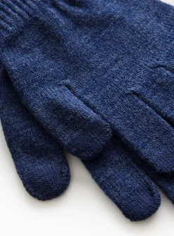 Navy & Black Magic Touchscreen Gloves 2 Pack One Size