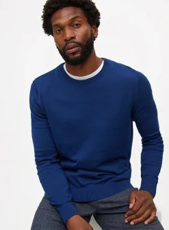Navy Blue Core Crew Neck Jumper XXL