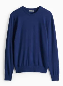 Navy Blue Core Crew Neck Jumper XXL
