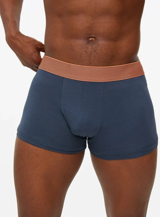 Navy Bright Waistband Hipsters 3 Pack XS