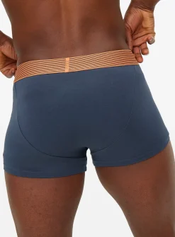 Navy Bright Waistband Hipsters 3 Pack XS