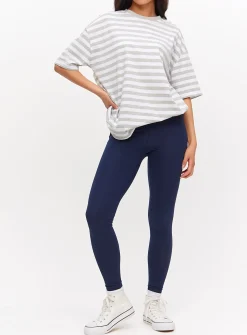 Navy Core Leggings 2 Pack M