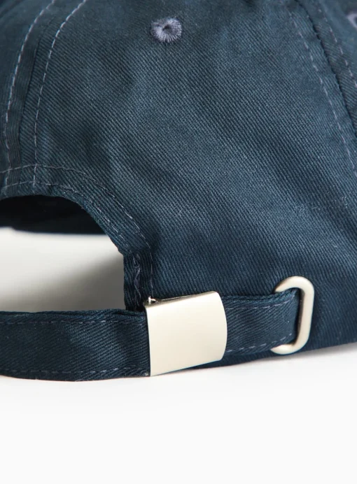 Navy Cotton Cap One Size