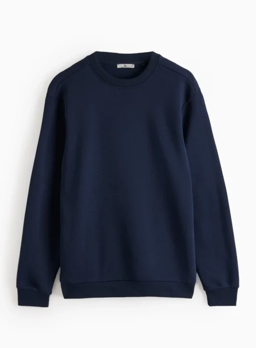Navy Crew Neck Sweatshirt M