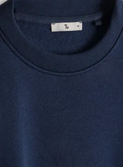 Navy Crew Neck Sweatshirt M