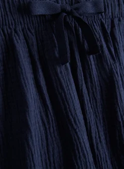 Navy Double Cloth Traditional Pyjamas XXL