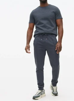 Navy Elevated Joggers XS