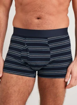 Navy Geo & Stripe Trunks 3 Pack XXL