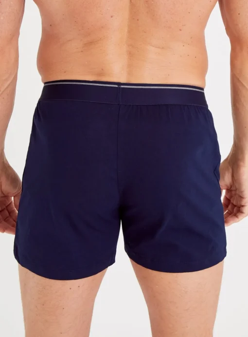 Navy Jersey Boxers 3 Pack XXL